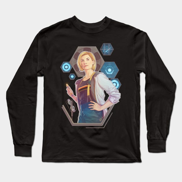 I'M JUST A TRAVELLER Long Sleeve T-Shirt by DarthFar